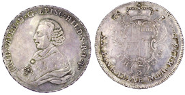 Hildesheim-Bistum
Friedrich Wilhelm von Westfalen, 1763-1789
2/3 Taler 1764. fast vorzüglich, schöne Tönung. Cappe 332. Knyphausen 4613. Mehl 701a....