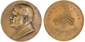 Köln-Stadt
Bronzemedaille 1924 v. A. Hartig. Auf das 25 jährige Dienstjubiläum v. Bosch, Carl (*1874 Köln, +1940 Heidelberg). Dt. Chemiker und Großin...