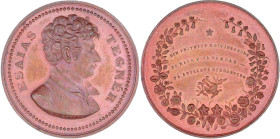 Leuchtenberg
Josefine de Beauharnais jr, 1807-1876
Schwedische Bronzemedaille o.J. (1846) v. E. H. Ekvall. Auf den Lyriker Esaias Tegner, seinen Tod...