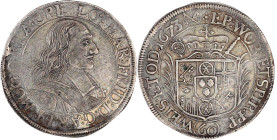 Mainz-Erzbistum
Lothar-Friedrich v. Metternich-Burscheid, 1673-1675
Sortengulden zu 60 Kreuzern 1673 MXF, Mainz. vorzüglich, feine Tönung. Davenport...