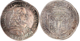 Mainz-Erzbistum
Damian Hartart von der Leyen, 1675-1678
1/2 Sortengulden zu 30 Kreuzern 1675 MXF, Mainz. gutes sehr schön, interres. Stempelfehler, ...