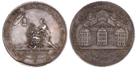 Münster-Bistum
Maximilian Friedrich von Königseck, 1762-1784
Silbermedaille v. Epli u. Kohlhaas 1767. Auf die Grundsteinlegung des Schlosses. Hand a...