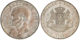 Nassau
Adolph, 1839-1866
Vereinstaler 1863 vorzüglich/Stempelglanz. Jaeger 62. Thun 236. AKS 64.