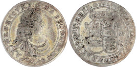 Nassau-Dillenburg
Heinrich, 1662-1701
XV Kreuzer 1685 IXA, Herborn. Brustb. n.r. darunter 2 Blumen/Wappen. sehr schön, kl. Schrötlingsfehler, äußers...