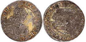 Nassau-Dillenburg
Heinrich, 1662-1701
XV Kreuzer 1686 IXA, Herborn. Brustb. n.r., darunter Blume n.l./Wappen. sehr schön/vorzüglich, durchgehender S...