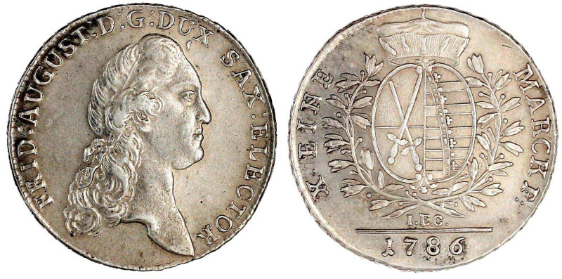 Sachsen-Albertinische Linie
Friedrich August III., 1763-1806
Konventionstaler ...