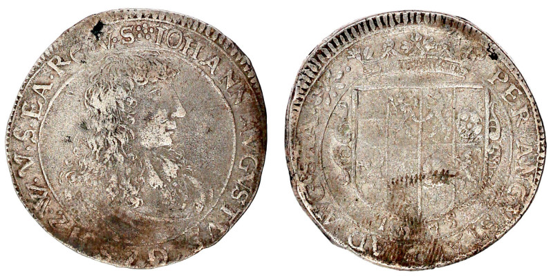 Solms-Rödelheim
Johann August, 1665-1680
Gulden zu 60 Kreuzern 1675, Rödelheim...