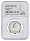 Gedenkmünzen
5 Deutsche Mark, Silber, 1952-1979
Schiller 1955 F. Im NGC-Blister mit Grading UNC Details (Cleaned). gutes vorzüglich, leicht berieben...