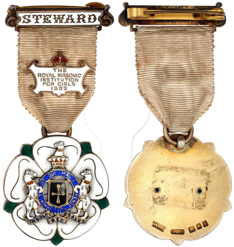 Grossbritannien
George V., 1911-1936
Bijou (Steward Jewel) der "Royal Masonic ...