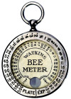 Optika/Fotografica
Sonstiges
Photografischer Belichtungsmesser, England um 1890, "Watkins Bee Meter". 43 mm