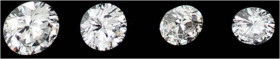 Schmuck
Edelsteine
4 Diamanten zu 0,33 ct, 0,41 ct, 0,47 ct und 0,82 ct