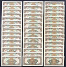 Ausland
China
Bank of Communications, 44x 10 Yuan 1941 16x Fortlaufende KN. D608414 - D608429 und 28x Fortlaufende KN. D608462 - D608489. II+, etwas...