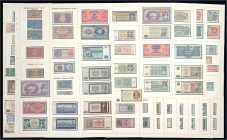 Ausland
Tschechoslovakei
Hochinteressante Sammlung von ca. 95 Scheinen ab 1919 bis 1993 im Album. Darunter viele gesuchte Ausgaben u.a. Protektorat ...