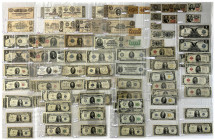 Ausland
Vereinigte Staaten von Amerika
Händlernachlass von ca. 177 Banknoten ab 1863 - 2013 mit div. Bürgerkriegsausgaben, Confederate States, Unite...