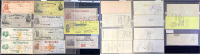 Ausland
Vereinigte Staaten von Amerika
Insgesamt 11 Wechsel, 1x Los Angelos, 8x New York und 2x Washington von 1868 - 1908. Dabei The Chemical Natio...