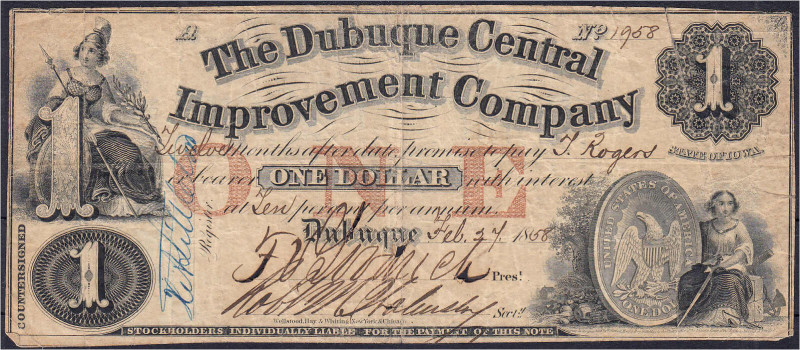 Ausland
Vereinigte Staaten von Amerika
The Dubuque Central Improvement Company...