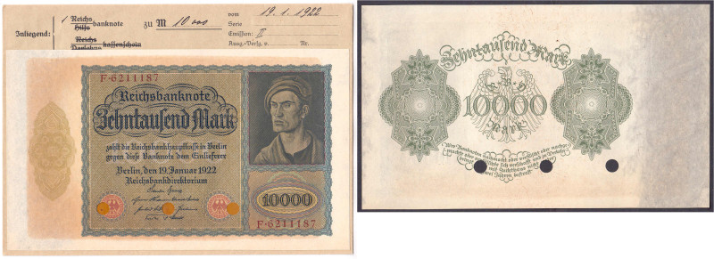 Die deutschen Banknoten ab 1871 nach Rosenberg
Deutsches Reich, 1871-1945
1000...