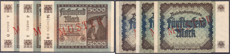 Die deutschen Banknoten ab 1871 nach Rosenberg
Deutsches Reich, 1871-1945
3x 5...