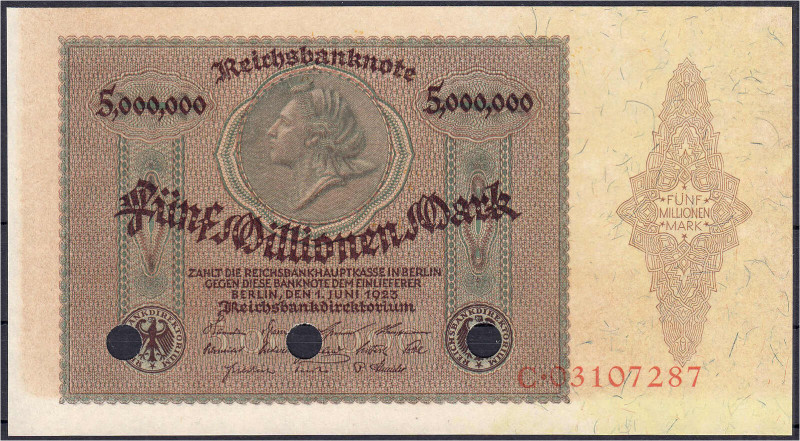 Die deutschen Banknoten ab 1871 nach Rosenberg
Deutsches Reich, 1871-1945
5 Mi...