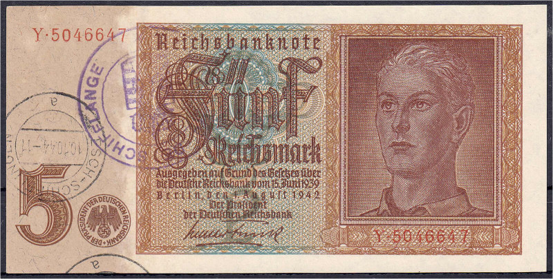 Die deutschen Banknoten ab 1871 nach Rosenberg
Deutsches Reich, 1871-1945
5 Re...