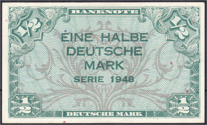 Die deutschen Banknoten ab 1871 nach Rosenberg
Westliche Besatzungszonen und BR...