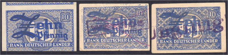 Die deutschen Banknoten ab 1871 nach Rosenberg
Westliche Besatzungszonen und BR...