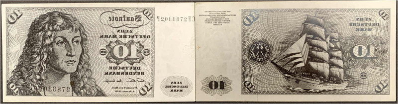 Die deutschen Banknoten ab 1871 nach Rosenberg
Westliche Besatzungszonen und BR...