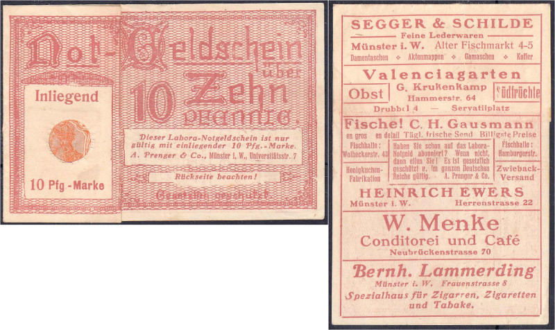 Deutsches Notgeld und KGL
Münster (Westfalen)
Segger & Schilde, Feine Lederwar...