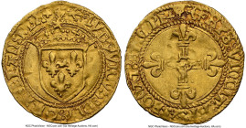 Louis XII gold Ecu d'Or ND (1498-1515) MS61 NGC, Bayonne mint, Dup-647, Fr-323. 3.42gm. Upon the top curve of the NGC Census. Ex. The M&N Collection (...