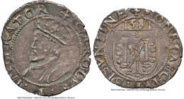 Besançon. Philip II (In the Name of Charles V) Carolus (1/2 Batzen) 1581 AU58 NGC, Besançon mint, Schulten-181. 0.95gm. HID09801242017 © 2024 Heritage...