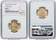 Louis XVIII gold 20 Francs 1814-A MS61 NGC, Paris mint, KM706.1. A handsome offering with a lemon luster. HID09801242017 © 2024 Heritage Auctions | Al...