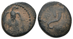 Greek. Uncertain. Bronze Æ. artificial sandpatina. Weight 4,50 gr - Diameter 14 mm
