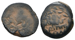 Judea. Antoninus Felix. (52-59 AD). Æ Prutah. artificial sandpatina. Weight 2,25 gr - Diameter 14 mm
