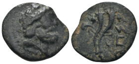 Phoenicia. Marathos. (1st Century BC) Æ Bronze. Obv: laureate head of Zeus right. Rev: double-cornucopia. Weight 3,92 gr - Diameter 19 mm