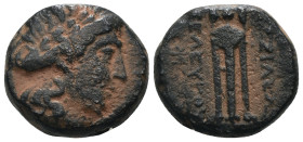 Seleucid Kingdom. Antiochos II. Theos. (261-246 BC). Bronze Æ. Antioch. artificial sandpatina. Weight 8,79 gr - Diameter 16 mm