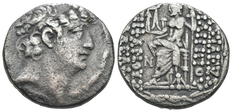 Seleucid Kingdom. Philipp I. Philadelphos. (95-75 BC) AR Tetradrachm. Antioch. O...