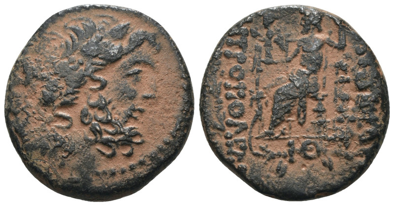 Syria. (41-16BC). autonomous Æ Tetrachalkon. Antioch. artificial sandpatina. Wei...