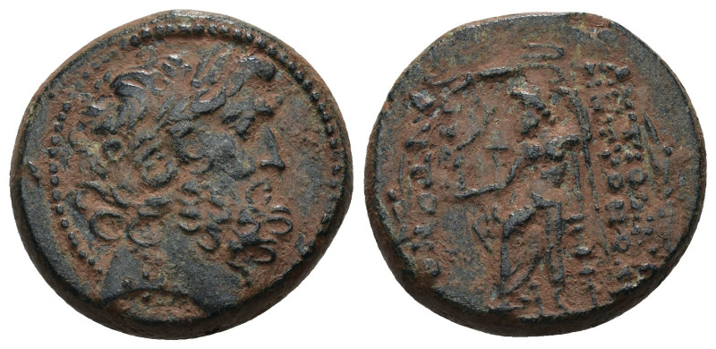 Syria. (41-16BC). autonomous Æ Tetrachalkon. Antioch. artificial sandpatina. Wei...