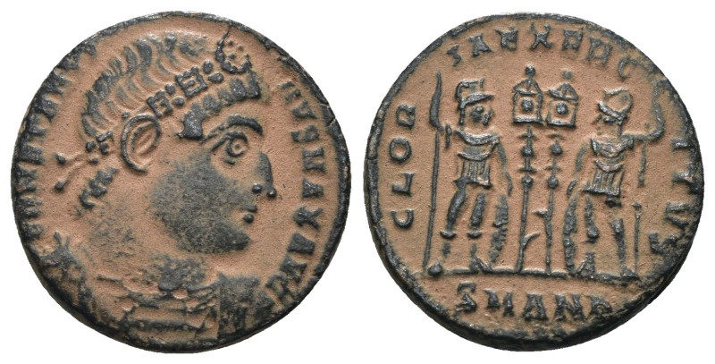 Constantinus I. (306-337 AD). Æ Follis. Antioch. Obv: CONSTANTINVS MAX AVG. pear...