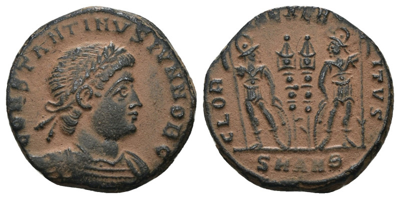 Constantinus I. (306-337 AD). Æ Follis. Antioch. Obv: CONSTANTINVS MAX AVG. pear...