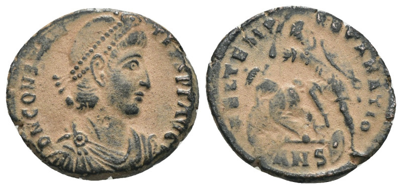 Constantinus II. (351-354 AD). Follis. Antioch. Obv: D N CONSTANTIVS P F AVG. di...