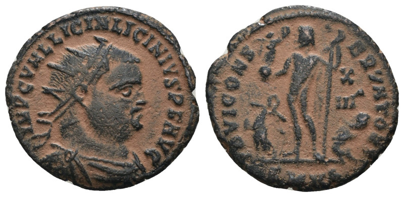 Licinius I. (321-323 AD). Follis. Cyzicus. Obv: IMP C VAL LICIN LICINIVS P F AVG...