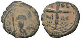 Crusader States. Principality of Antioch. Roger of Salerno. (1112-1119 AD). Follis. artificial sandpatina.

Weight 2,53 gr - Diameter 20 mm