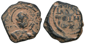 Crusader States. Principality of Antioch. Tancred. (1101-1112). Follis. artificial sandpatina.

Weight 4,51 gr - Diameter 20 mm