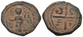 Crusader States. Principality of Antioch. Roger of Salerno. (1112-1119 AD). Follis. artificial sandpatina.

Weight 4,10 gr - Diameter 22 mm