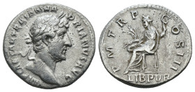 Hadrian. (117-138 AD) AR Denar. Rome. Weight 3,00 gr - Diameter 17 mm
