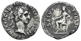 Nerva. (96-98 AD) AR Denar. Rome. Weight 2,53 gr - Diameter 14 mm