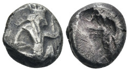 Achaemenid Empire. Artaxerxes I. - Xerxes II. (455-420 BC). AR Siglos. Weight 5,46 gr - Diameter 11 mm
