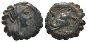 Seleucid Kingdom. Antiochos IV. Epiphanes. (175-164 BC). Bronze Æ. Weight 4,91 gr - Diameter 14 mm