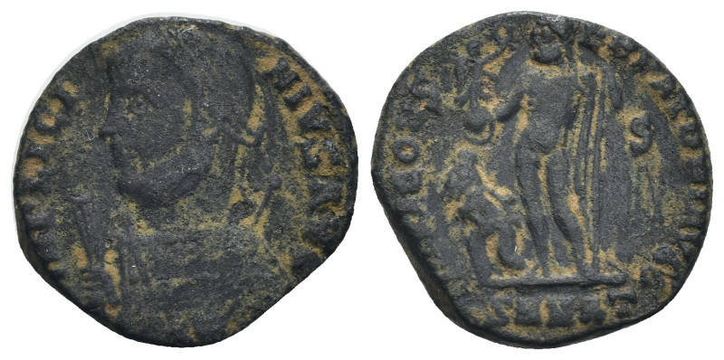 Licinius I. (317-320 AD). Follis. Nicomedia. Obv: IMP LICINIVS AVG. draped bust ...